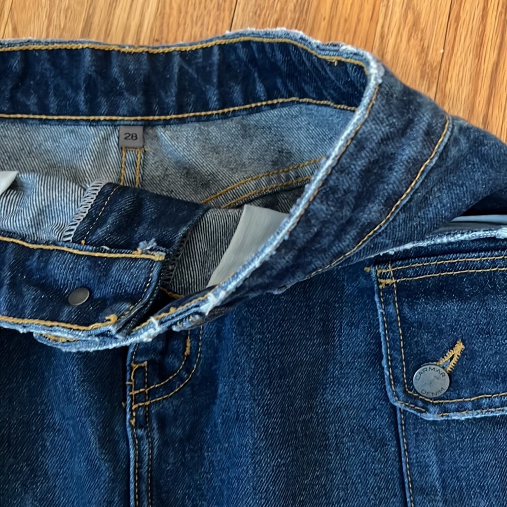 LF Carmar Colin cargo side pocket denim skirt - Picture 5 of 7